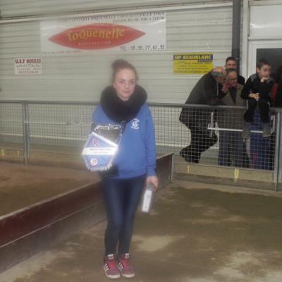 Ambrine vice championne départementale cadet